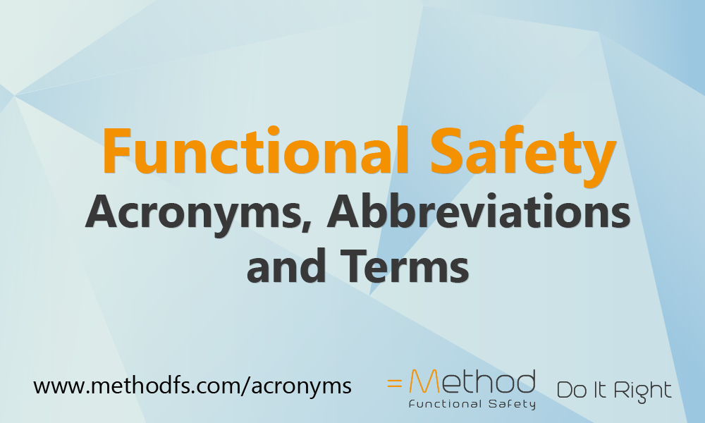 Functional Safety Acronyms